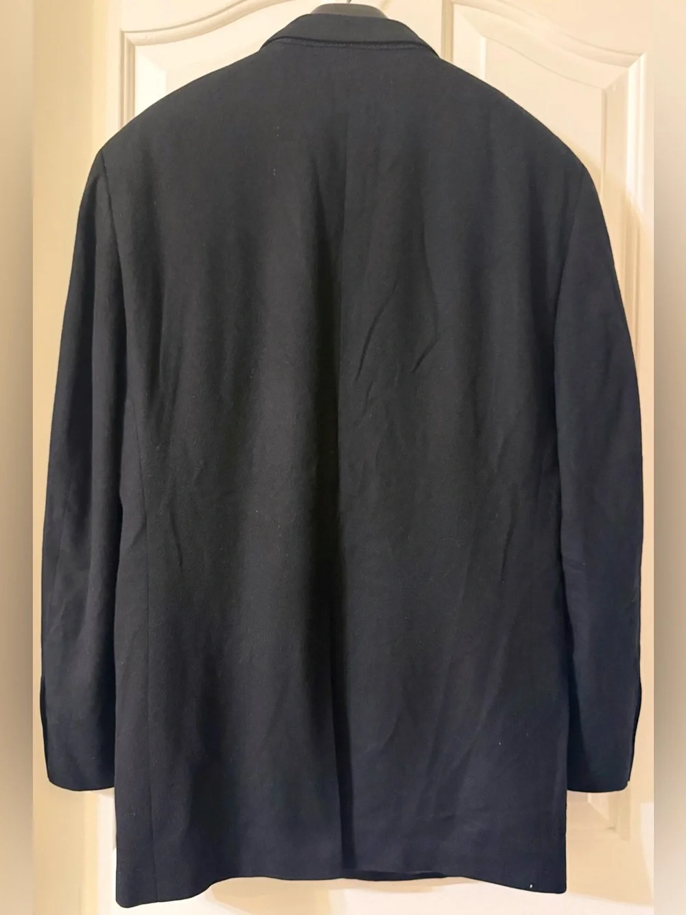 Brooks Brothers 100% Cashmere Black Sport Coat Blazer 40R 2 Button